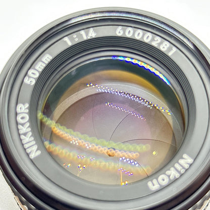 【全額返金保証】【最速発送】Nikon Ai-S NIKKOR 50mm F1.4 美品 動作確認済