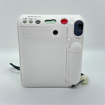 【全額返金保証】【最速発送】FUJIFILM instax mini 50S ホワイト 蒸気船ウィリー 美品 動作確認済