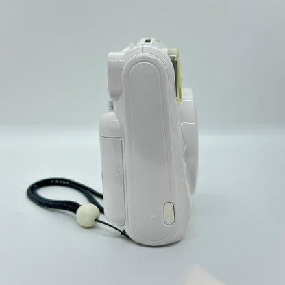 【全額返金保証】【最速発送】FUJIFILM instax mini 50S ホワイト 蒸気船ウィリー 美品 動作確認済