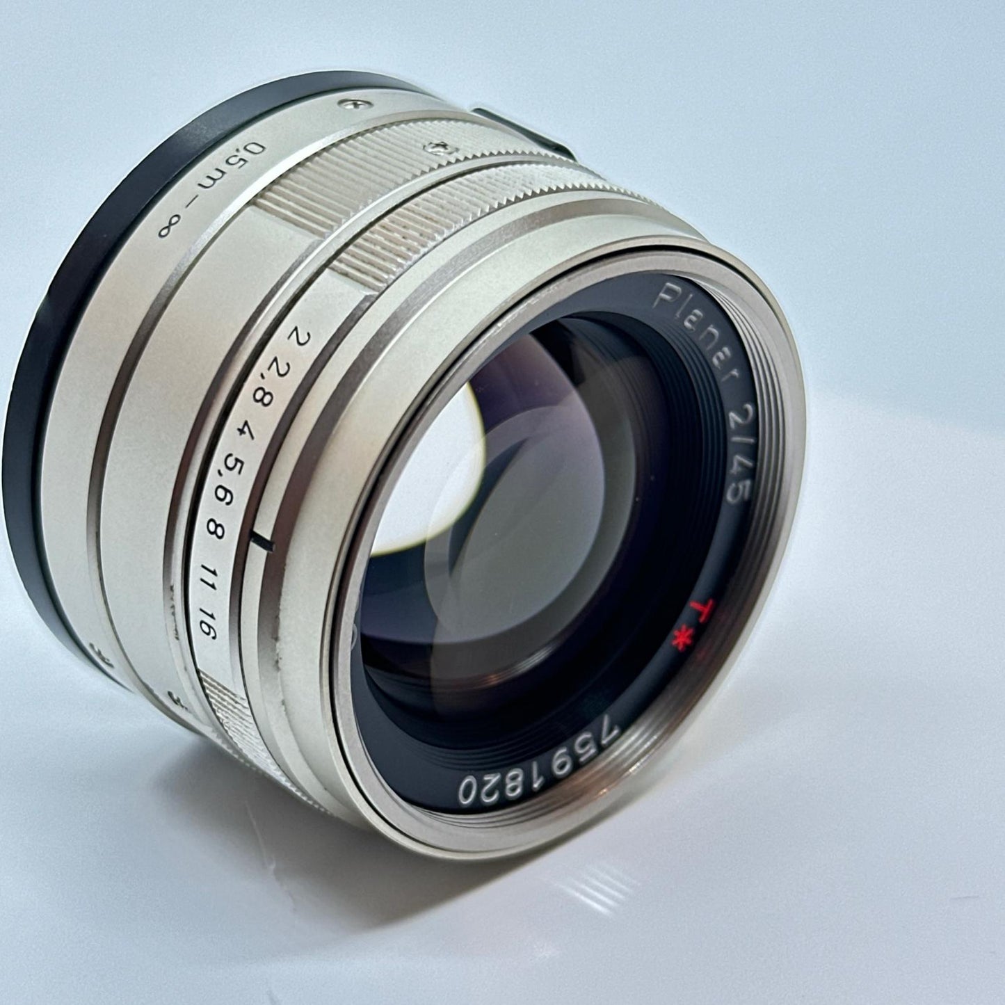 【全額返金保証】【最速発送】CONTAX Planar 45mm F2 T* 動作確認済