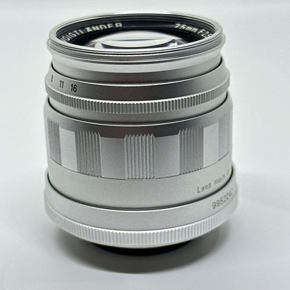 【最速発送】 Voigtlander Color Heliar 75mm F2.5 MC VM Leica Mマウント【難有】