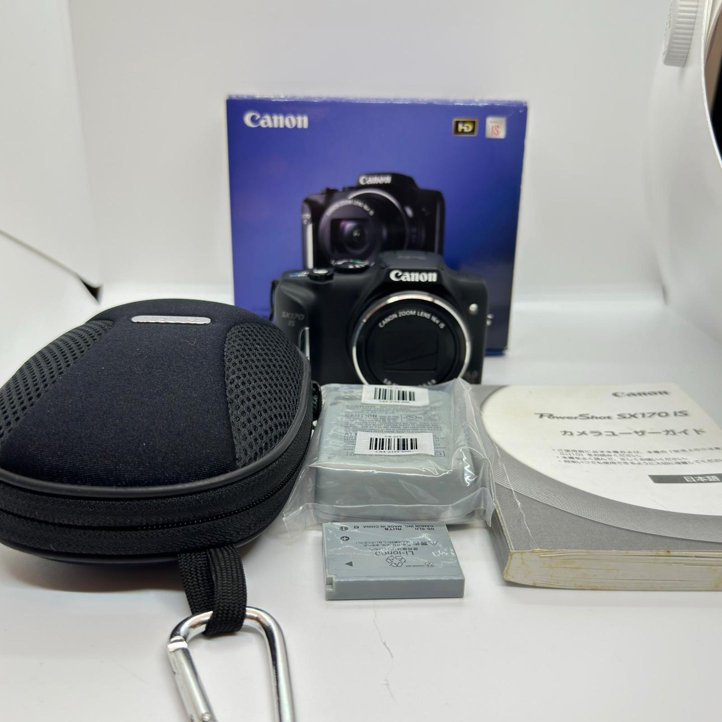 【全額返金保証】【最速発送】Canon コンパクトデジタルカメラ PowerShot SX170 IS 美品 動作確認済