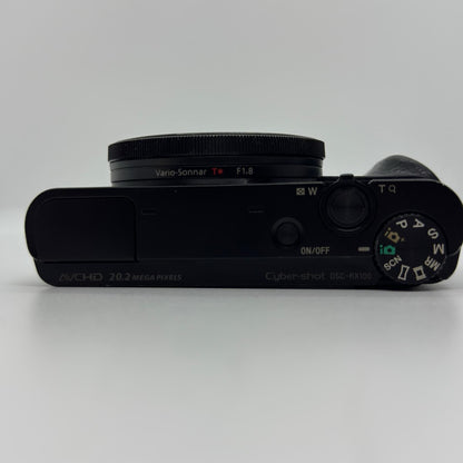 【全額返金保証】【最速発送】Sony コンパクトデジタルカメラ Cyber-shot DSC-RX100 動作確認済