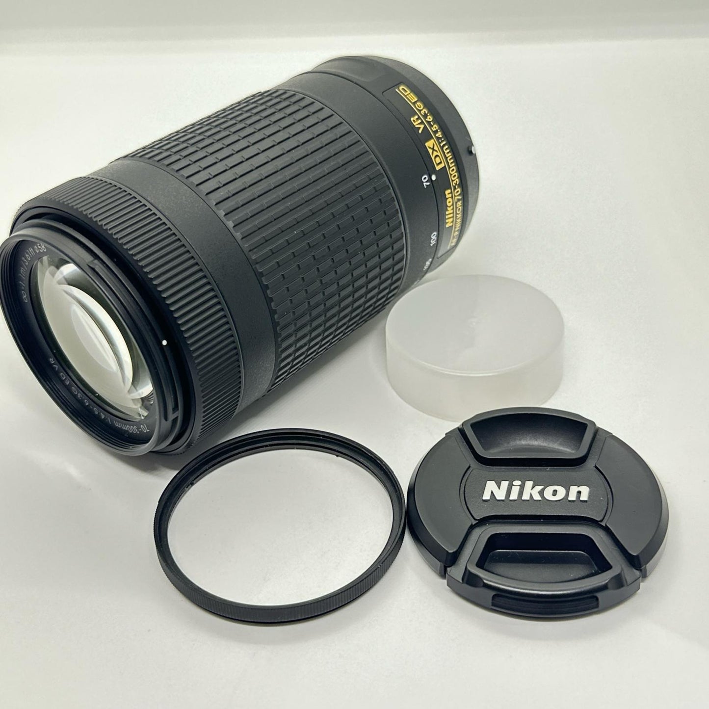 【全額返金保証】【最速発送】Nikon DX VR AF-P NIKKOR 70-300ｍｍ F4.5-6.3 G ED 美品 動作確認済
