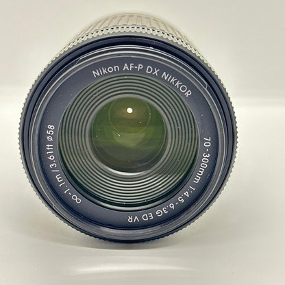 【全額返金保証】【最速発送】Nikon DX VR AF-P NIKKOR 70-300ｍｍ F4.5-6.3 G ED 美品 動作確認済