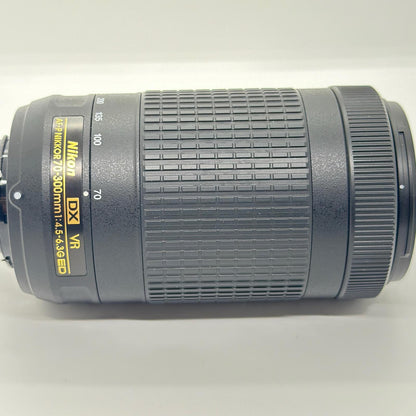 【全額返金保証】【最速発送】Nikon DX VR AF-P NIKKOR 70-300ｍｍ F4.5-6.3 G ED 美品 動作確認済
