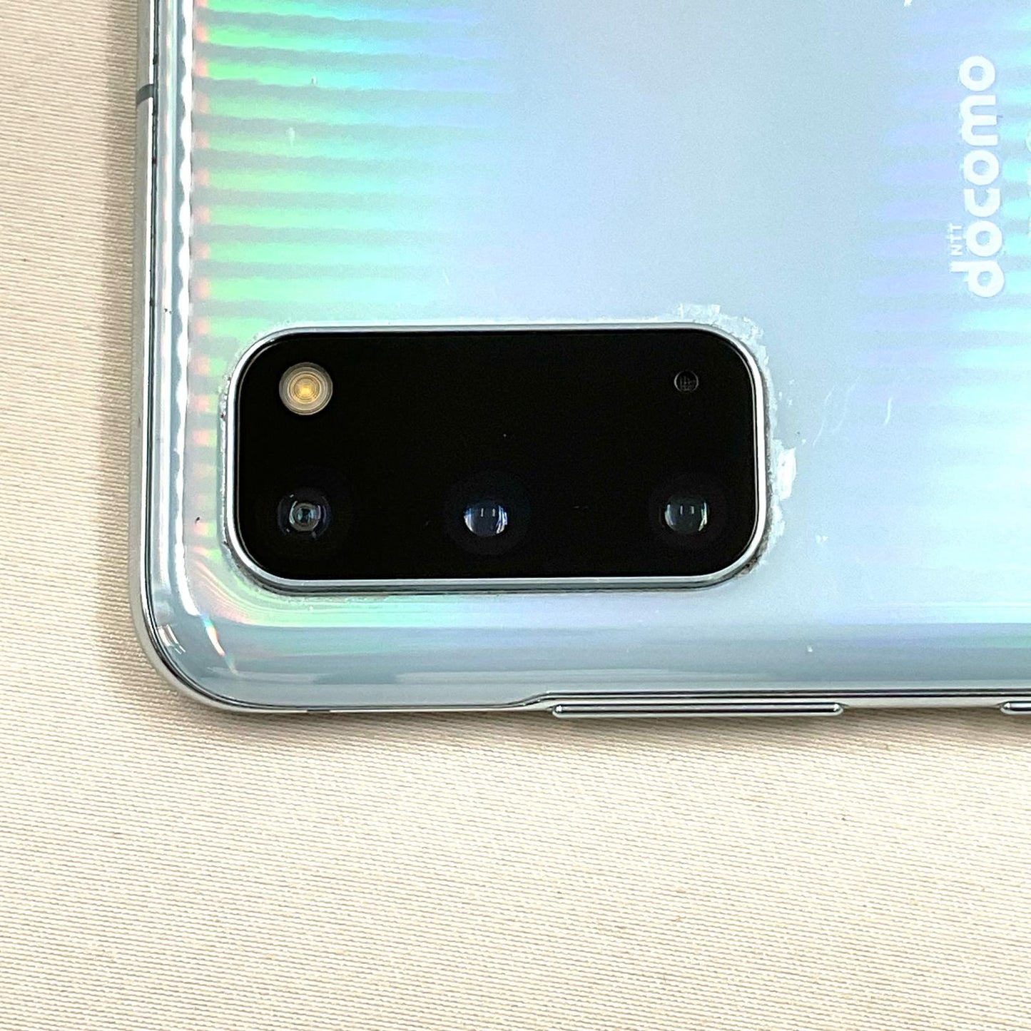 【全額返金保証】【最速発送】SAMSUNG Galaxy S20 5G クラウド ブルー docomo SIMフリー SC-51A 白ロム 動作確認済