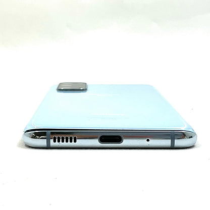【全額返金保証】【最速発送】SAMSUNG Galaxy S20 5G クラウド ブルー docomo SIMフリー SC-51A 白ロム 動作確認済