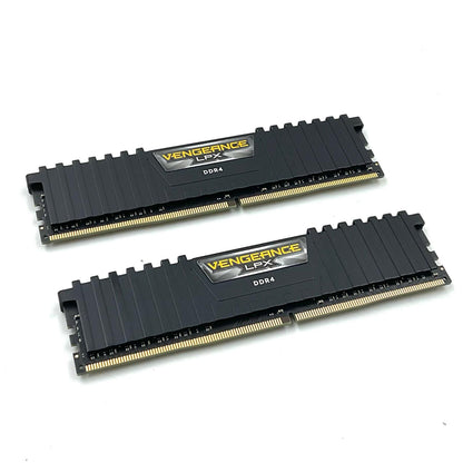 【全額返金保証】【最速発送】CORSAIR メモリ DDR4 PC4-25600 32GB (16GB 2枚組） CMK32GX4M2E3200C16 美品 動作確認済