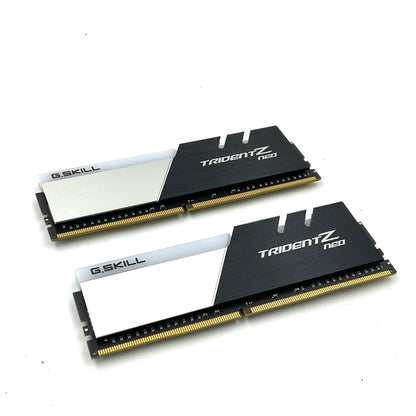 【全額返金保証】【最速発送】G.skill メモリ F4-3200C 16D-32GTZN 美品 動作確認済