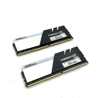 【全額返金保証】【最速発送】G.skill メモリ F4-3200C 16D-32GTZN 美品 動作確認済