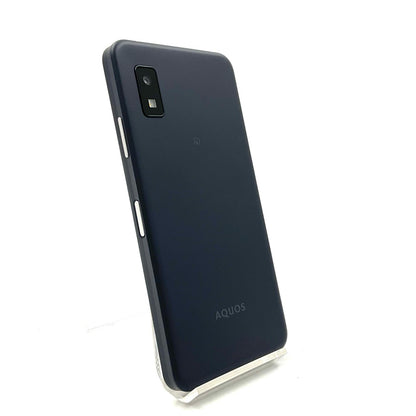 【全額返金保証】【最速発送】SHARP AQUOS wish3 64GB ブラック 楽天モバイル SH-M25 白ロム 美品 動作確認済