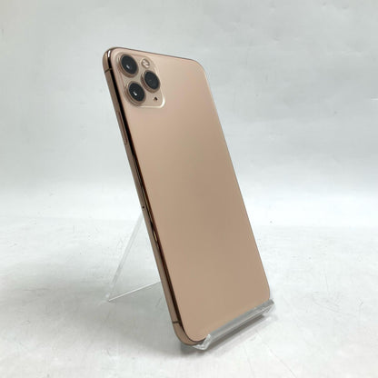 【全額返金保証】【最速発送】Apple iPhone iPhone 11 Pro Max 256GB ゴールド Softbank 白ロム 動作確認済 78%