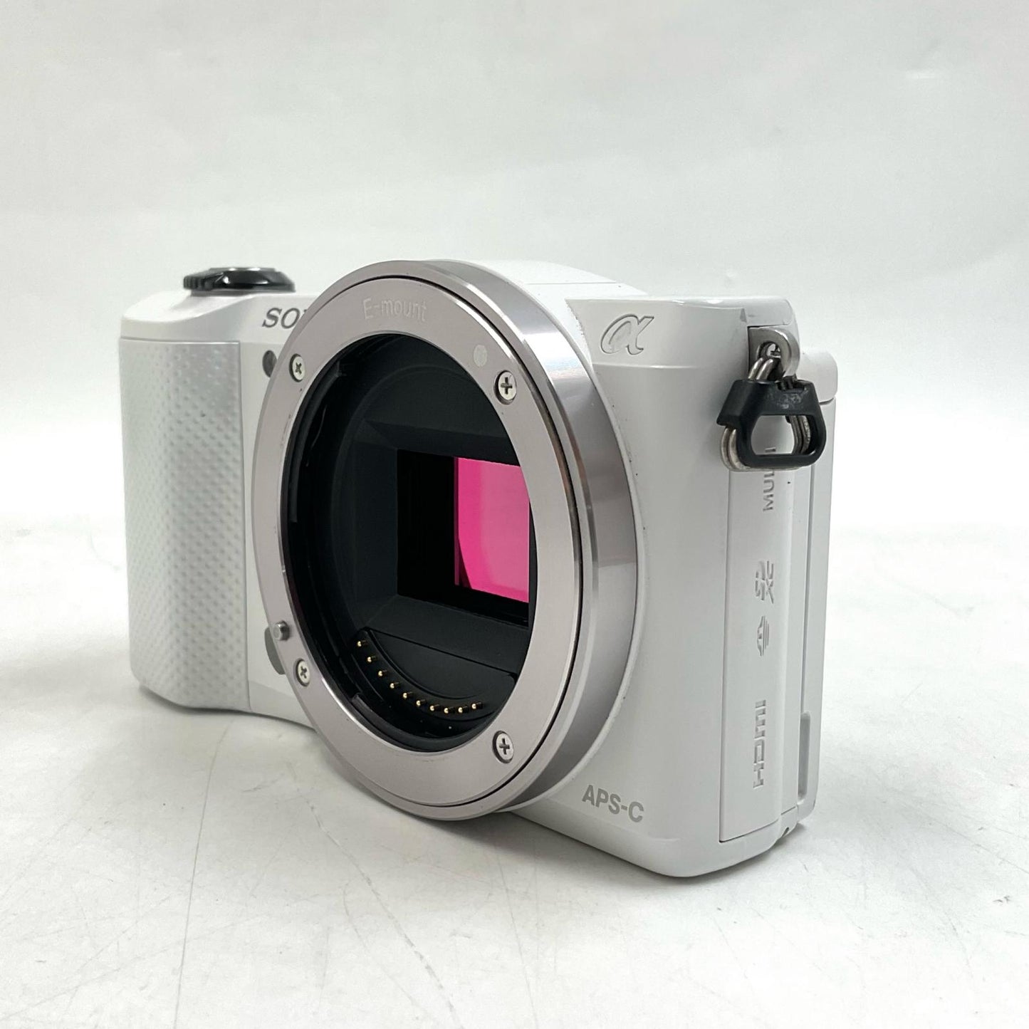 【全額返金保証】【最速発送】Sony デジタル一眼 α5000 ILCE-5000 ボディ [ホワイト] 動作確認済