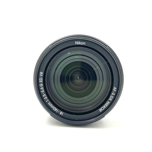 【全額返金保証】【最速発送】Nikon AF-S DX NIKKOR 18-140mm f/3.5-5.6G ED VR 美品 動作確認済