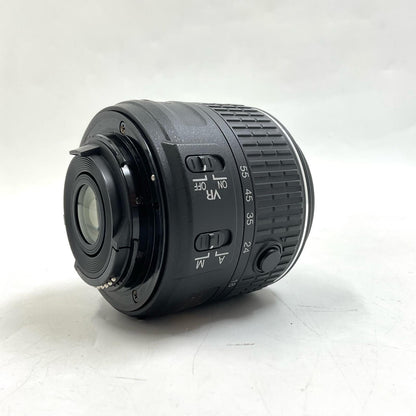 【全額返金保証】【最速発送】Nikon AF-S DX NIKKOR 18-55mm f/3.5-5.6G VR II 美品 動作確認済
