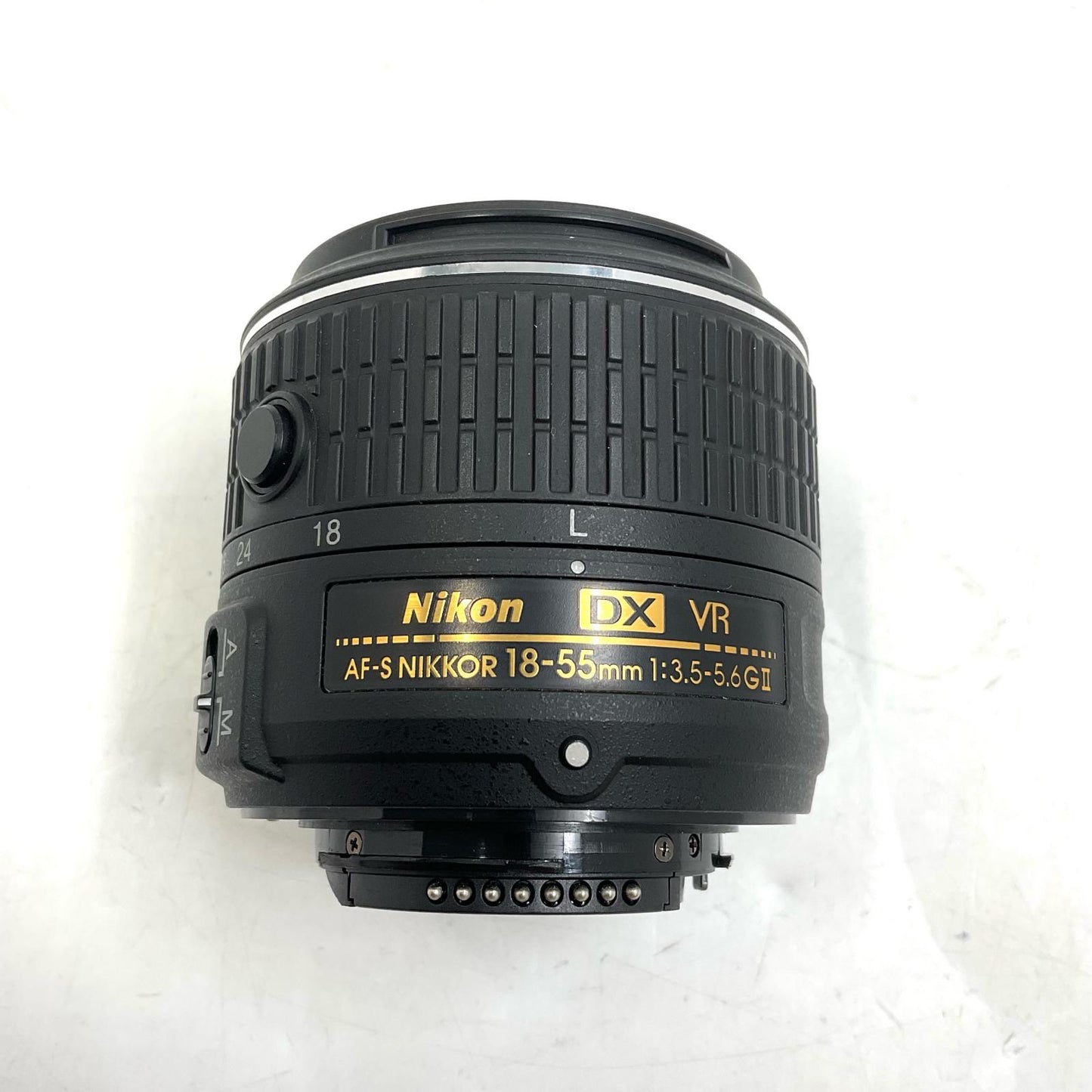 【全額返金保証】【最速発送】Nikon AF-S DX NIKKOR 18-55mm f/3.5-5.6G VR II 美品 動作確認済