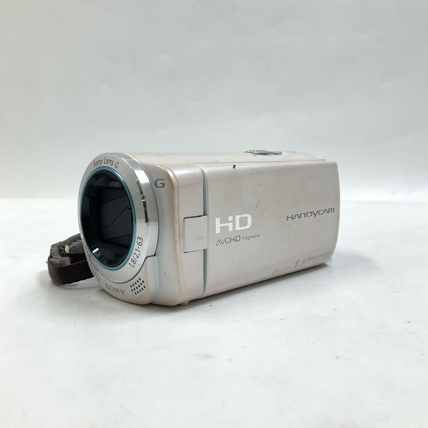 【全額返金保証】【最速発送】Sony HDR-CX270V (W) [プレミアムホワイト] 動作確認済