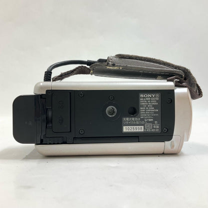 【全額返金保証】【最速発送】Sony HDR-CX270V (W) [プレミアムホワイト] 動作確認済