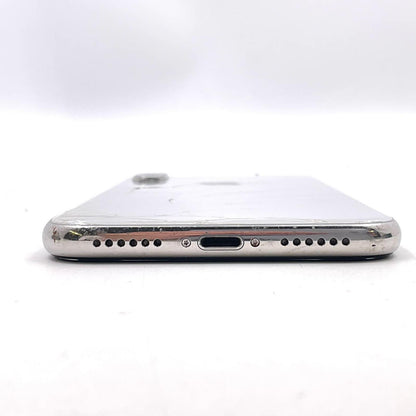 【最速発送】Apple iPhone iPhone X 256GB シルバー Softbank 白ロム【難有】 73%