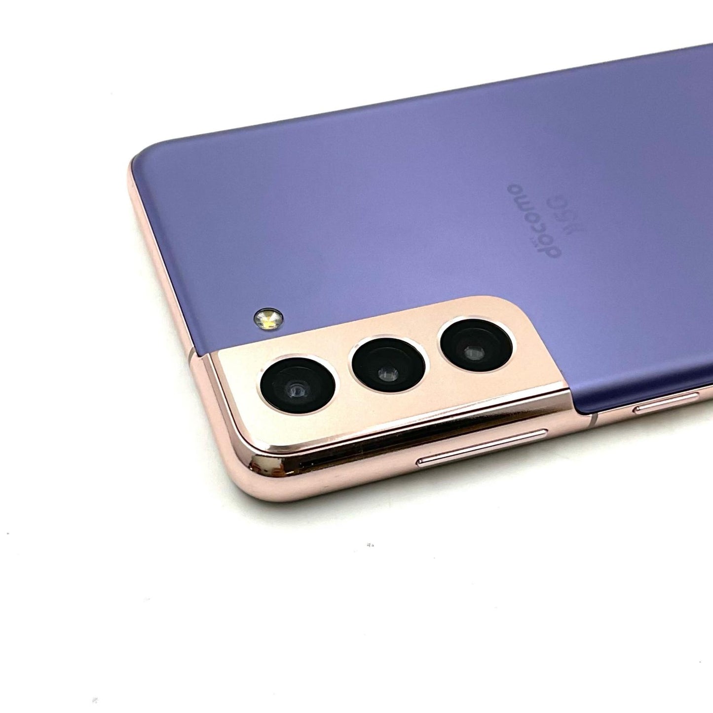 【全額返金保証】【最速発送】SAMSUNG Galaxy S21 5G 256GB ファントムバイオレット docomo SC-51B 白ロム 美品 動作確認済