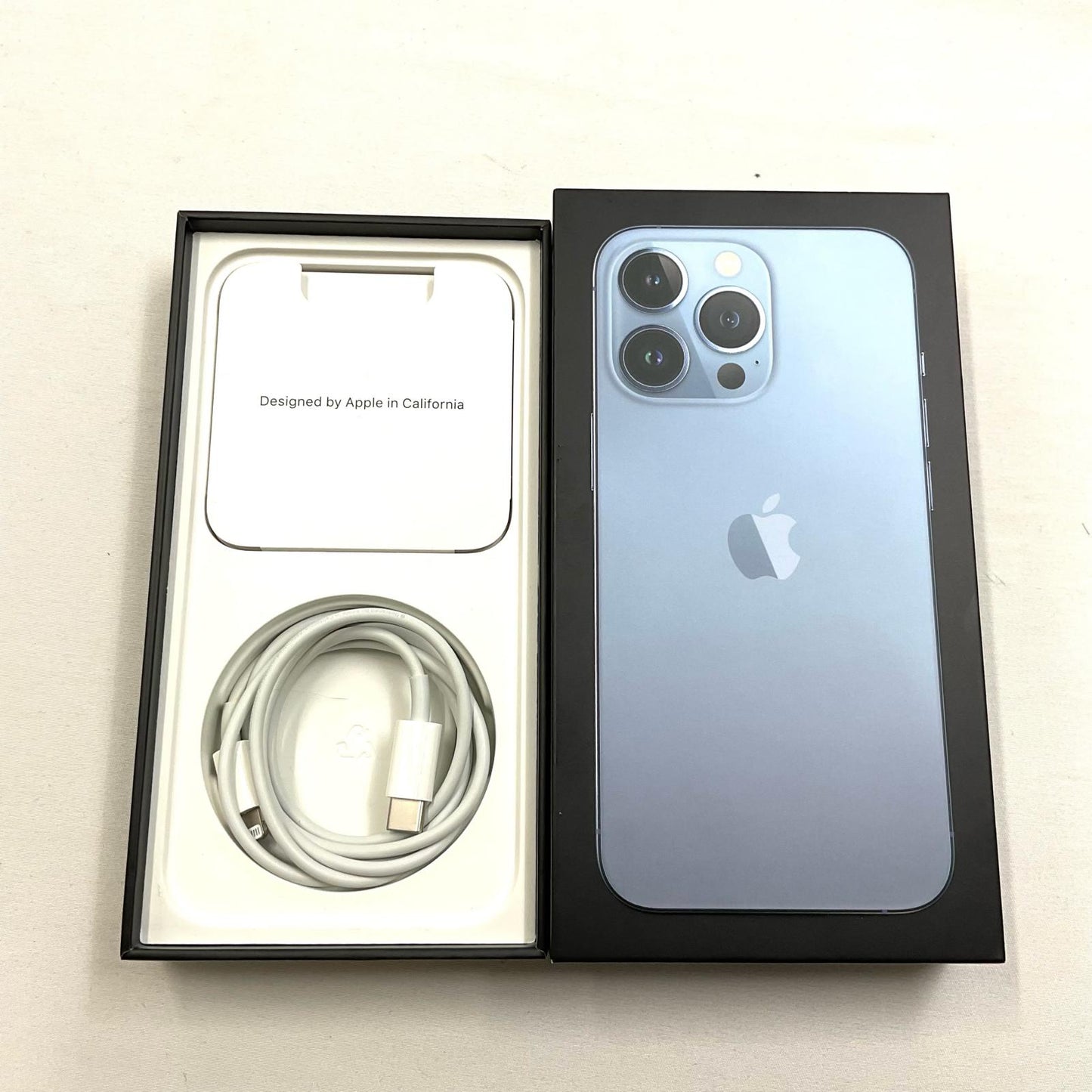 【全額返金保証】【最速発送】Apple iPhone iPhone 13 Pro 256GB シエラブルー au SIMフリー 白ロム 動作確認済 78%