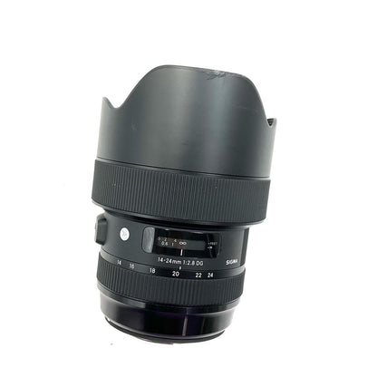 【全額返金保証】【最速発送】SIGMA 14-24mm F2.8 DG HSM [キヤノン用] 動作確認済