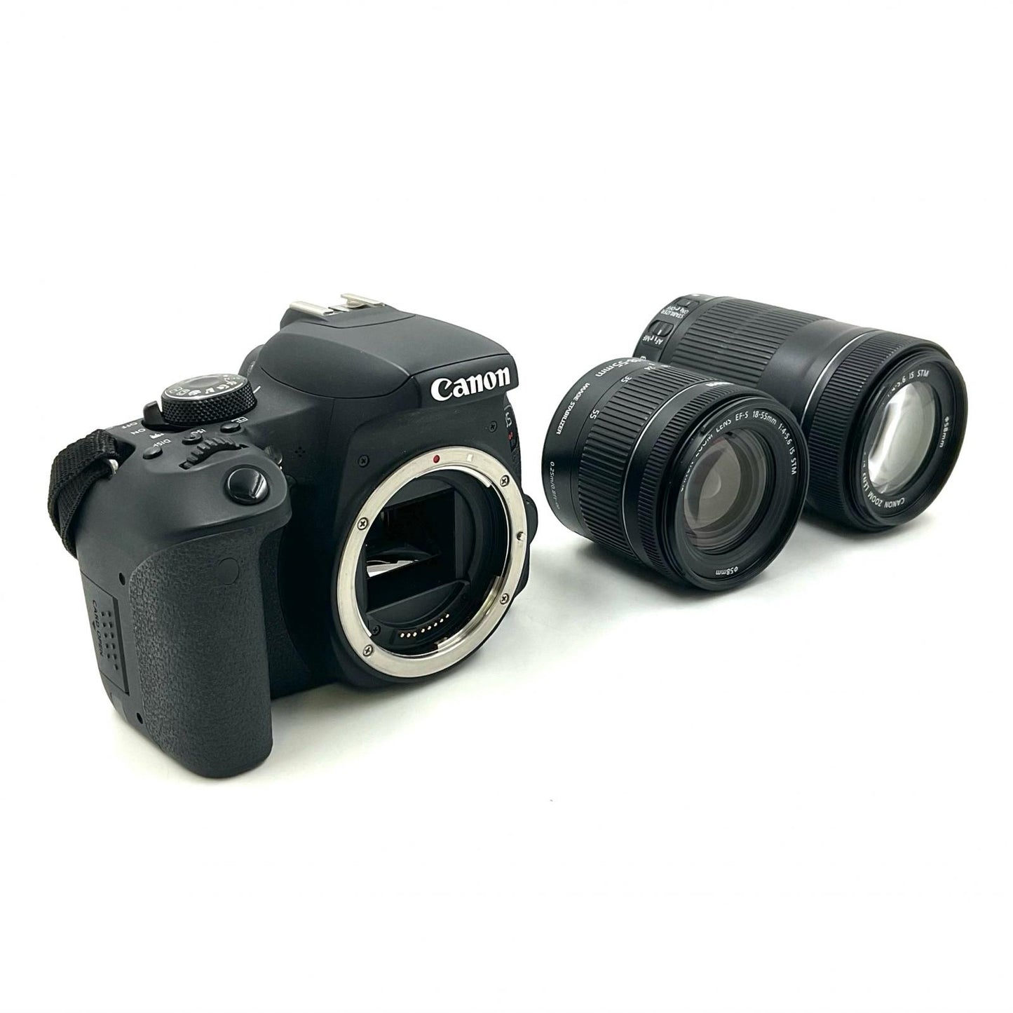 【全額返金保証】【最速発送】Canon デジタル一眼 EOS Kiss X9i ダブルズームキット ブラック 美品 動作確認済