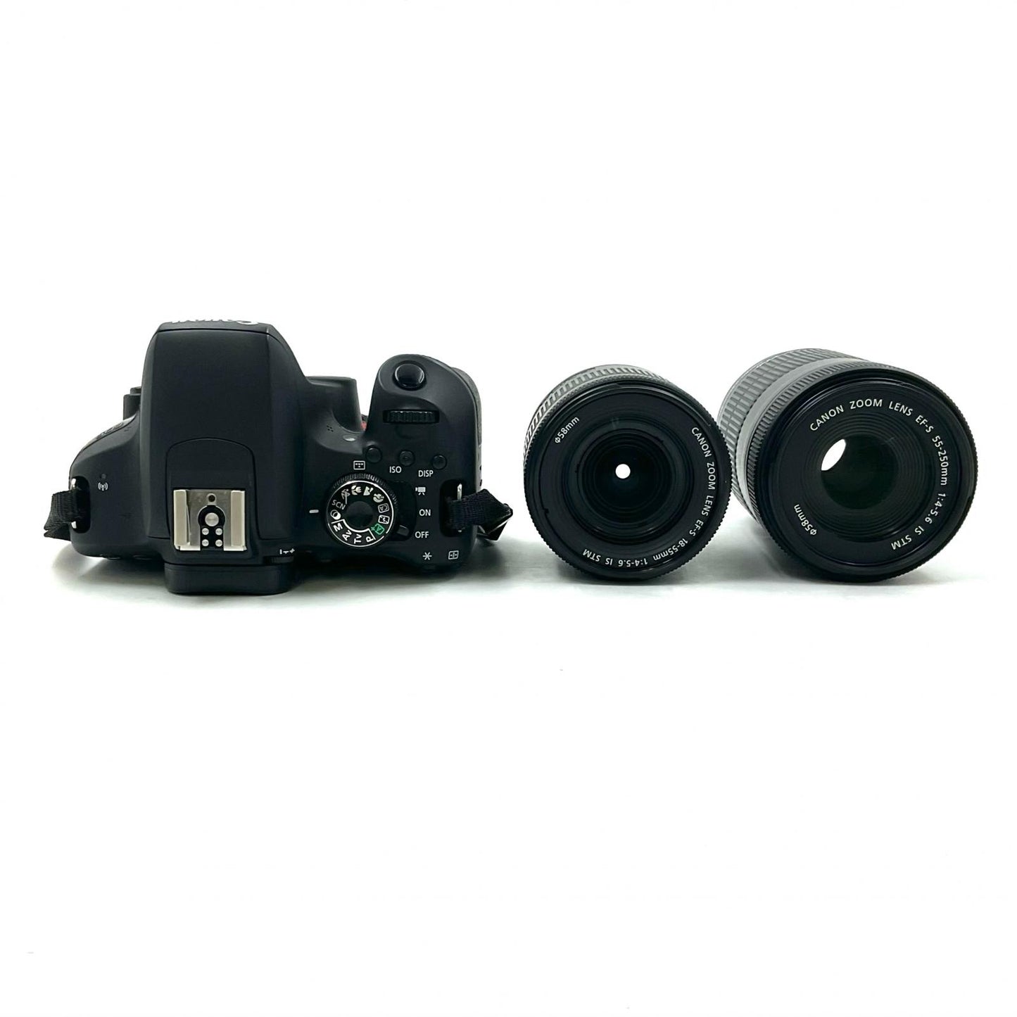 【全額返金保証】【最速発送】Canon デジタル一眼 EOS Kiss X9i ダブルズームキット ブラック 美品 動作確認済