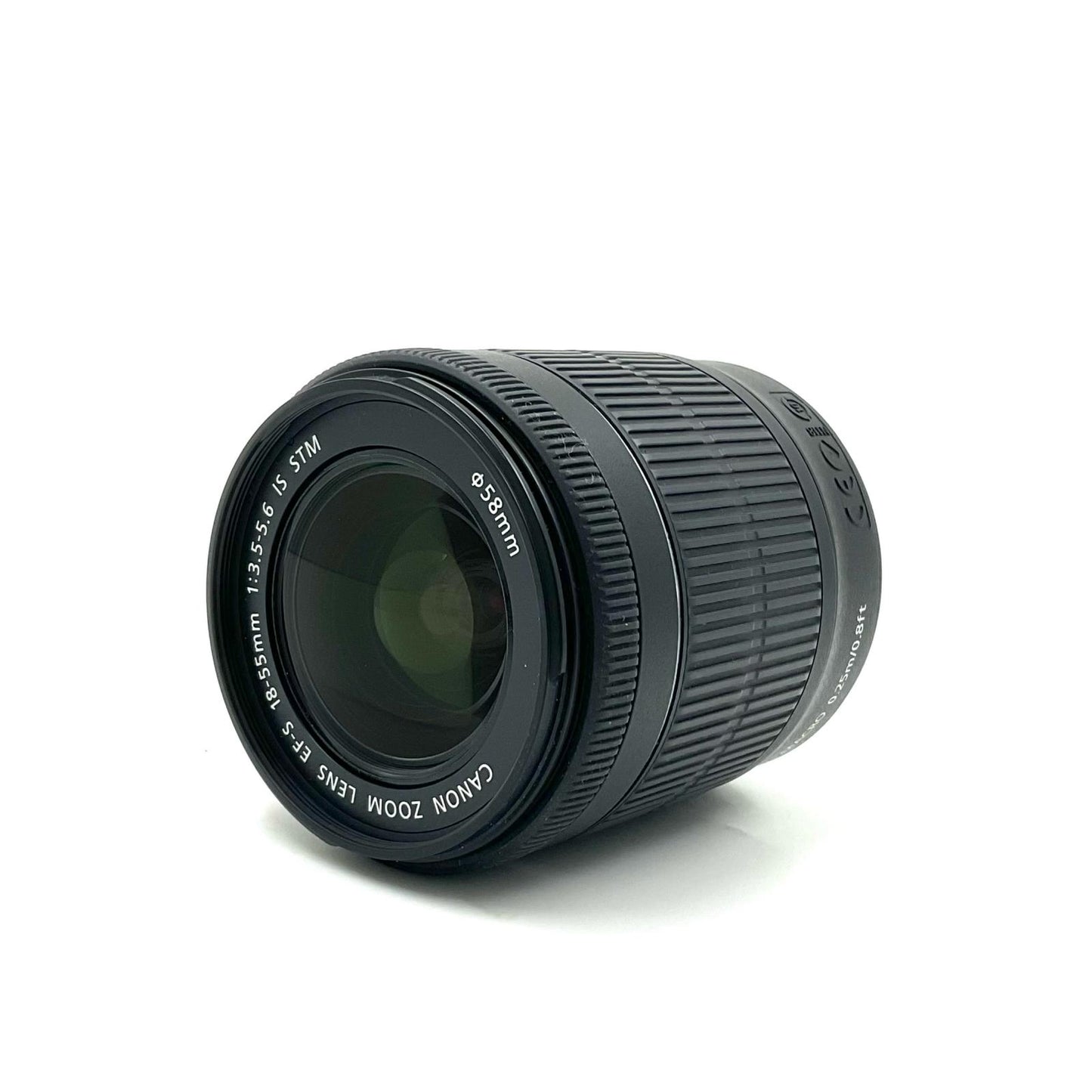 【全額返金保証】【最速発送】Canon EF-S18-55mm F4-5.6 IS STM 美品 動作確認済