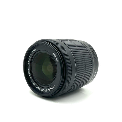 【全額返金保証】【最速発送】Canon EF-S18-55mm F4-5.6 IS STM 美品 動作確認済