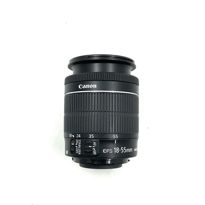 【全額返金保証】【最速発送】Canon EF-S18-55mm F4-5.6 IS STM 美品 動作確認済