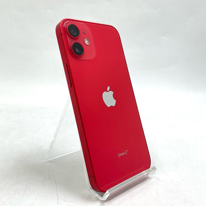 【全額返金保証】【最速発送】Apple iPhone iPhone 12 mini 64GB (PRODUCT)RED SIMフリー 白ロム 美品 動作確認済 82%