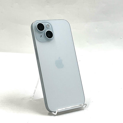 【全額返金保証】【最速発送】Apple iPhone iPhone 15 128GB ブルー Softbank 白ロム 美品 動作確認済 91%
