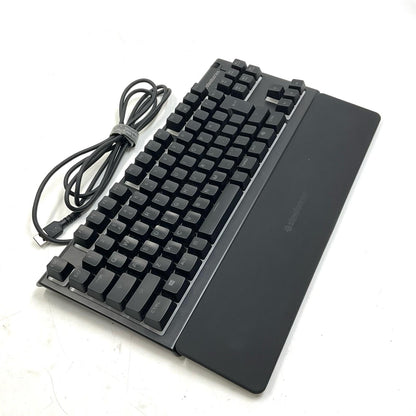 【全額返金保証】【最速発送】steelseries APEX 3 TKL KB-00015 美品 動作確認済