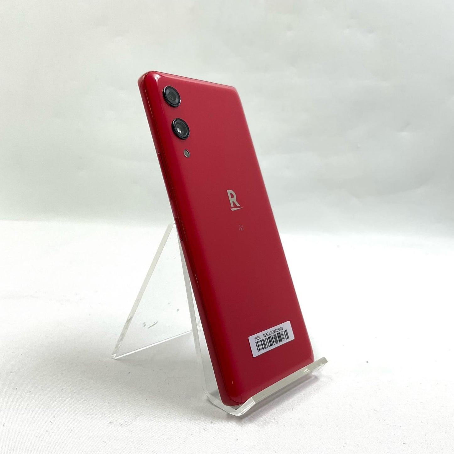 【全額返金保証】【最速発送】楽天モバイル Rakuten Hand 64GB クリムゾンレッド 楽天モバイル P710 白ロム 美品 動作確認済