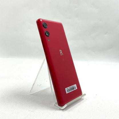 【全額返金保証】【最速発送】楽天モバイル Rakuten Hand 64GB クリムゾンレッド 楽天モバイル P710 白ロム 美品 動作確認済