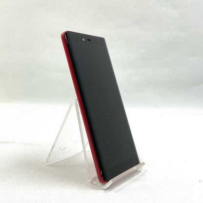 【全額返金保証】【最速発送】楽天モバイル Rakuten Hand 64GB クリムゾンレッド 楽天モバイル P710 白ロム 美品 動作確認済