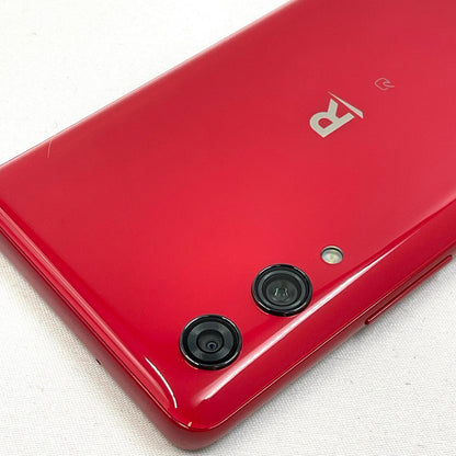 【全額返金保証】【最速発送】楽天モバイル Rakuten Hand 64GB クリムゾンレッド 楽天モバイル P710 白ロム 美品 動作確認済