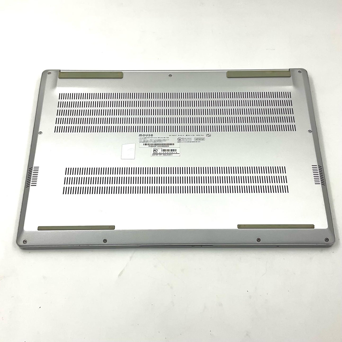 【最速発送】MouseComputer DAIV 6P-RT 22076P-RT-ADLASW11 intel core i7-12700H 16GB M.2 SSD 512GB NVIDIA GeForce RTX 3050 Ti Laptop 82%【難有】