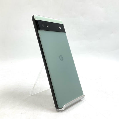 【全額返金保証】【最速発送】Google Pixel 6a 128GB セージ Softbank SIMフリー GB17L 白ロム 動作確認済
