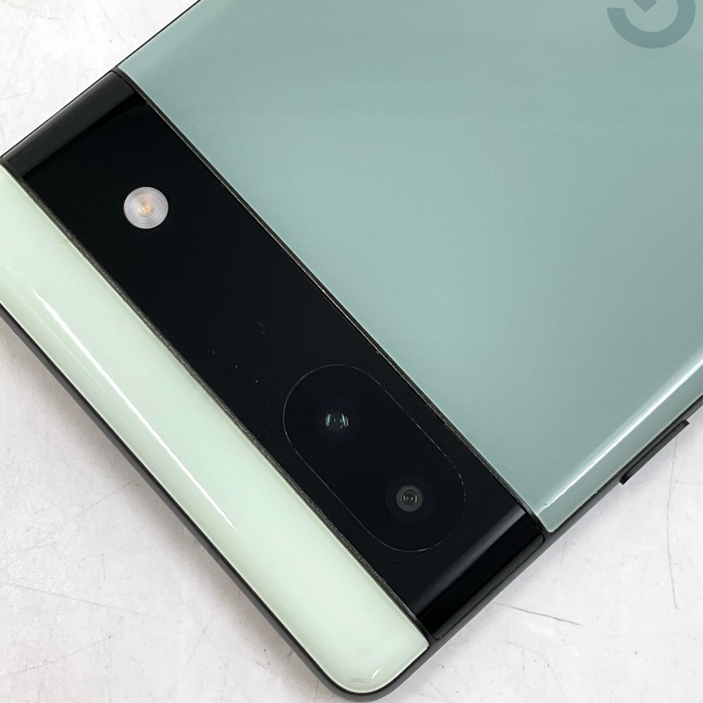 【全額返金保証】【最速発送】Google Pixel 6a 128GB セージ Softbank SIMフリー GB17L 白ロム 動作確認済