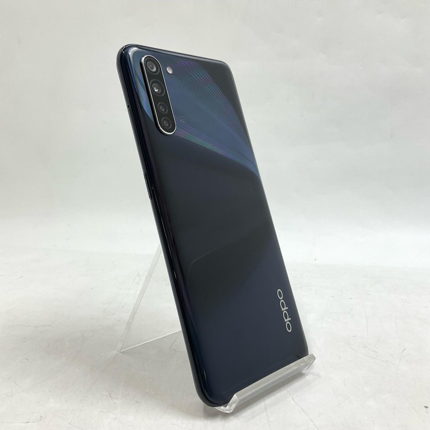 【全額返金保証】【最速発送】OPPO Reno 3A 128GB ブラック au SIMフリー CPH2013 白ロム 美品 動作確認済