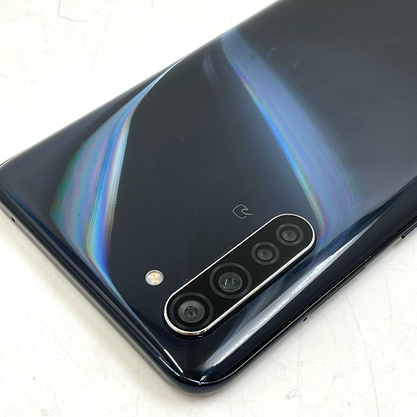 【全額返金保証】【最速発送】OPPO Reno 3A 128GB ブラック au SIMフリー CPH2013 白ロム 美品 動作確認済