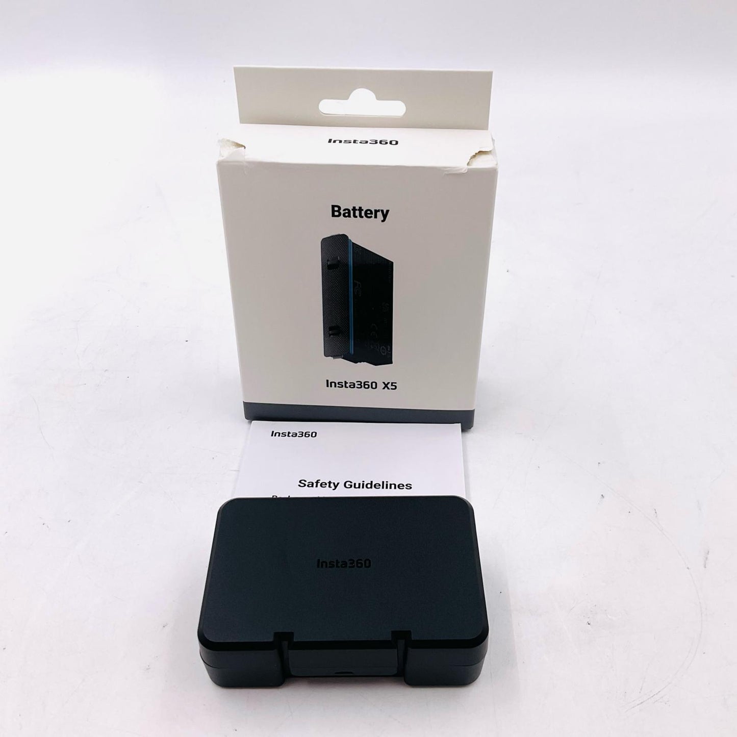 【全額返金保証】【最速発送】Insta360 X5用 純正バッテリー 美品 動作確認済