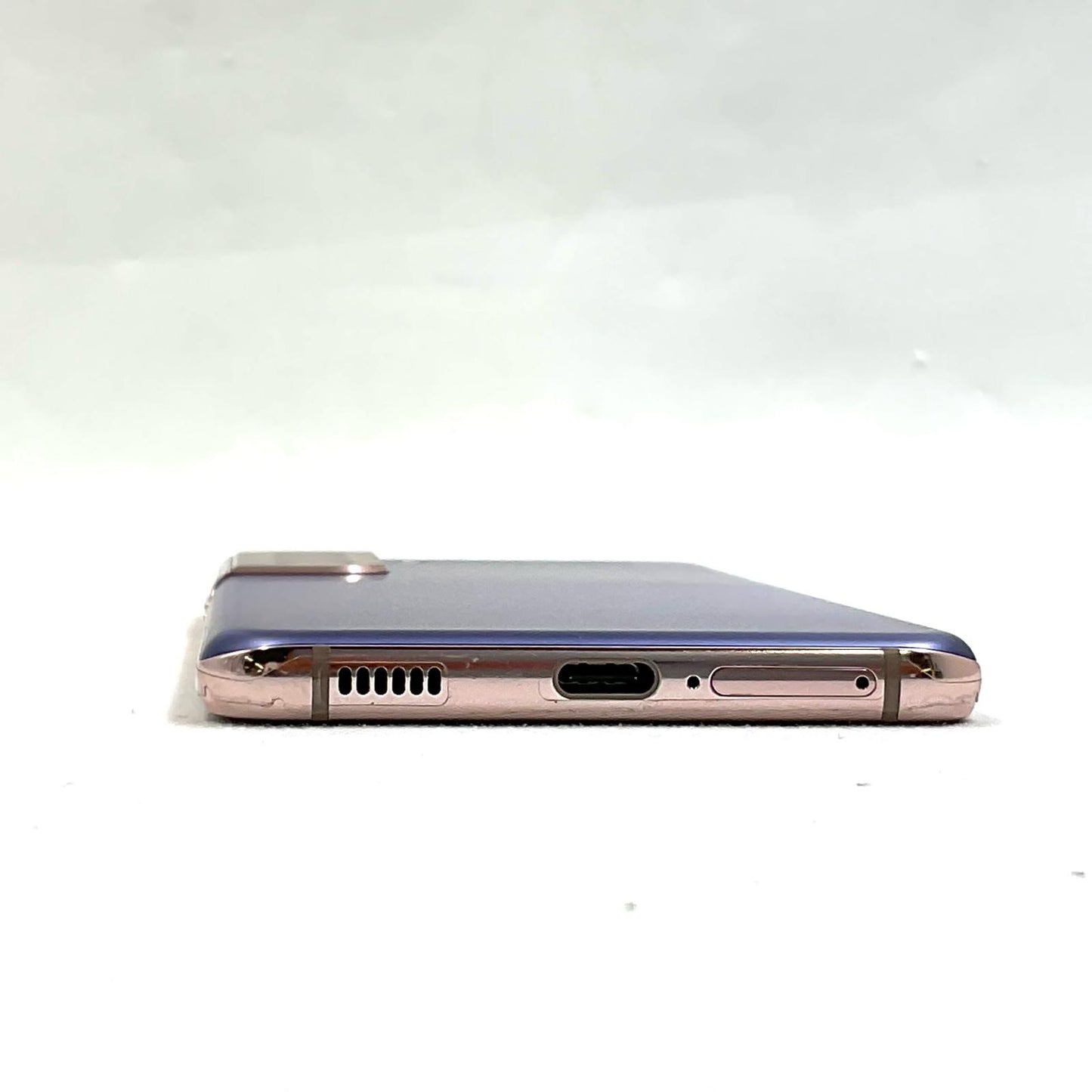 【全額返金保証】【最速発送】SAMSUNG Galaxy S21 5G 256GB ファントムバイオレット docomo SC-51B 白ロム 美品 動作確認済