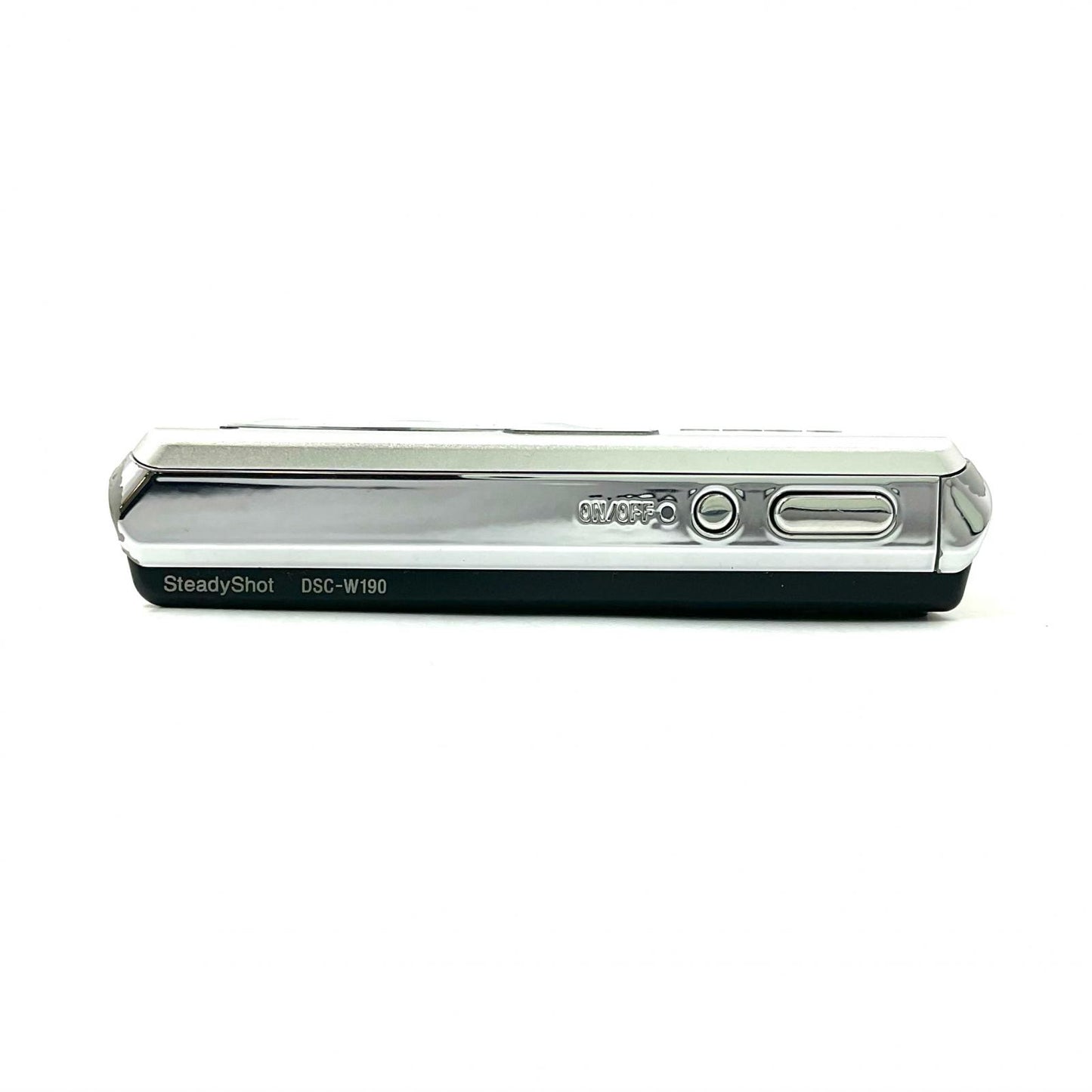 【最速発送】Sony コンパクトデジタルカメラ Cyber-shot DSC-W190 シルバー【難有】
