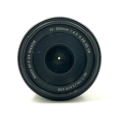 【全額返金保証】【最速発送】Nikon AF-P DX NIKKOR 70-300mm f/4.5-6.3G ED VR 動作確認済