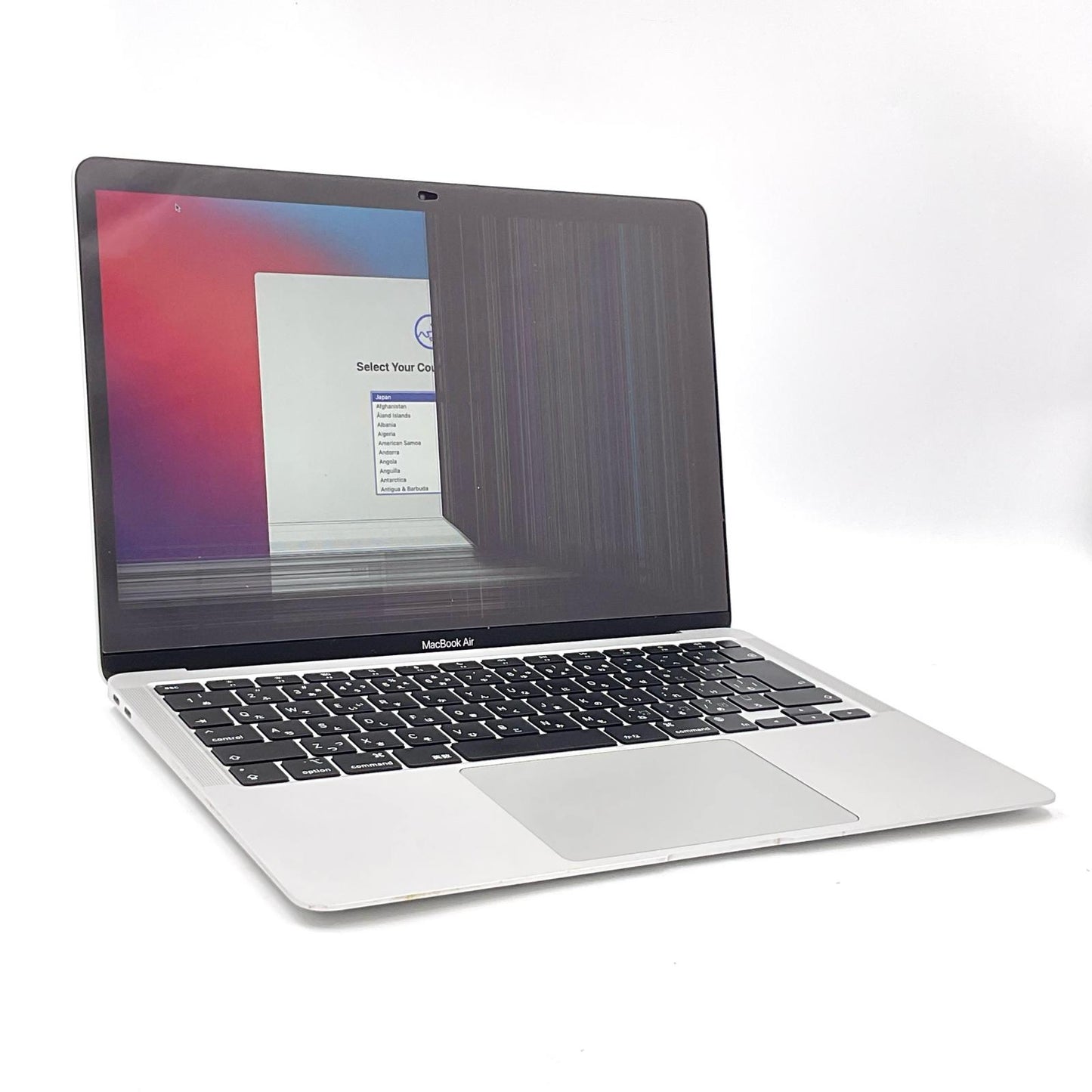 【最速発送】Apple MacBook Air 13インチ 2020 Apple M1 8GB 512GB シルバー 96%【難有】