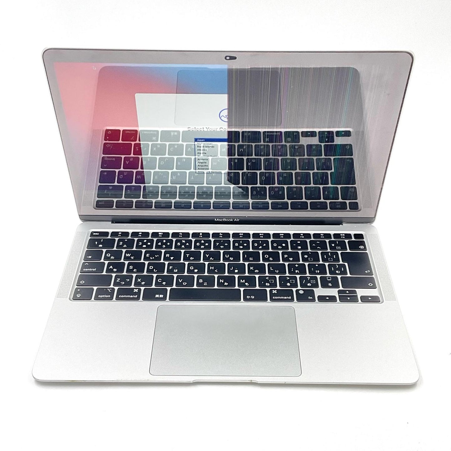【最速発送】Apple MacBook Air 13インチ 2020 Apple M1 8GB 512GB シルバー 96%【難有】